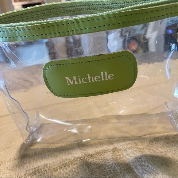 Jon Hart Design Bags Jon Hart Large Grande Cosmetic Bag Clear